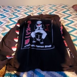 Naruto eating ramen zumiez shirt
